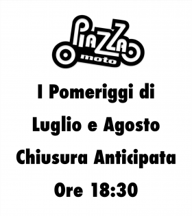 VARIAZIONE ORARI - PIAZZA MOTO